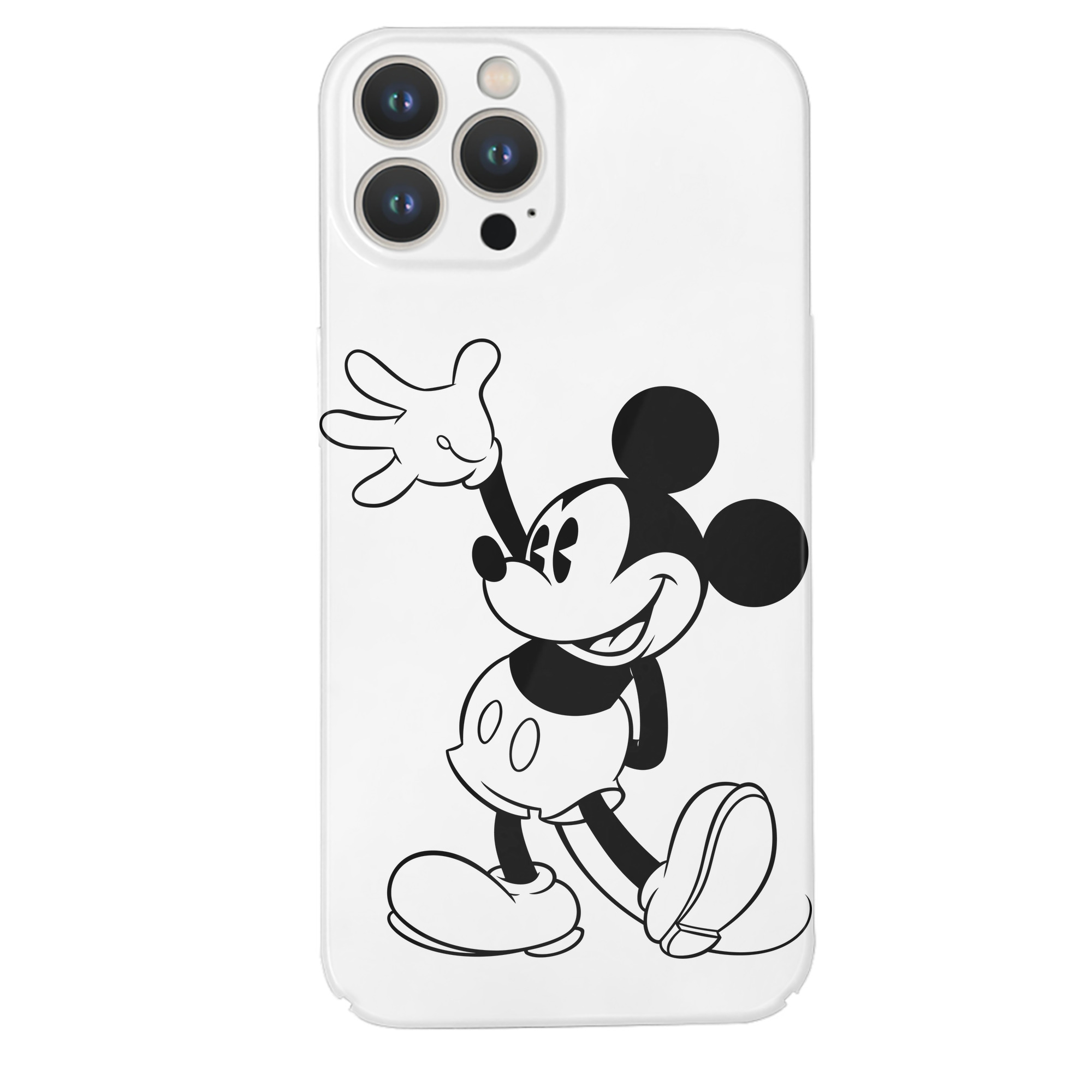 （画像用） ミッキーマウス Mickey Mouse 【iPhone 14シリーズ対応】ハードケース